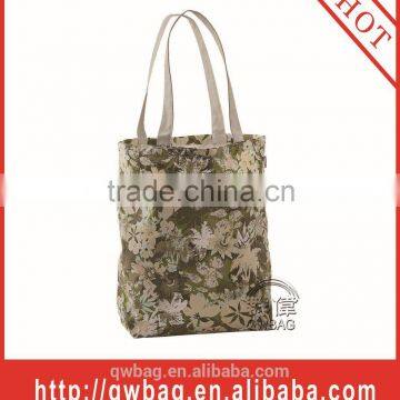 Promotional Fashion Custom Printed Recycled Canvas Cotton Tote Bags