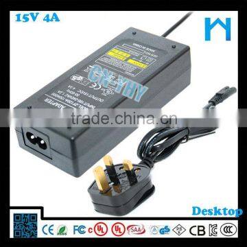 Cheap for Led Bar ac to dc 15v 4a Switching Power Adapter 60w photo-6