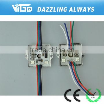 5050 smd4led injection RGB module light from China factory /CE RoHS