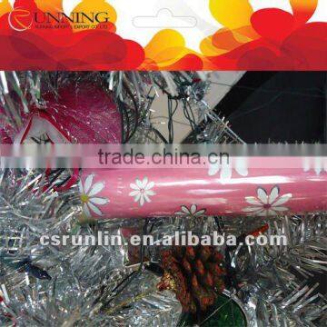 christmas flower gift wrapping paper