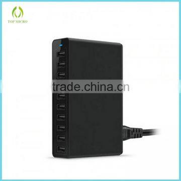Wholesales 10A US/EU/UK/AU/KS Socket Multi Port USB Charger Station Wall Charger photo-4