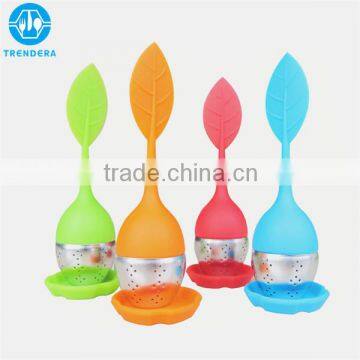 Funky Style Silicone Plastic Tea Strainers