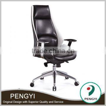 High Quality Commercial leather Office Chairs With Wheels, Office Chairs furniture China PY-11