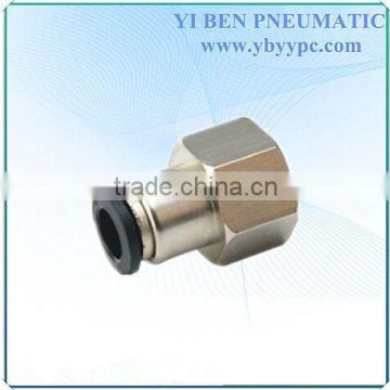 Female Straight Pneumatic compression Copper Pipe Fitting/Tube Fitting