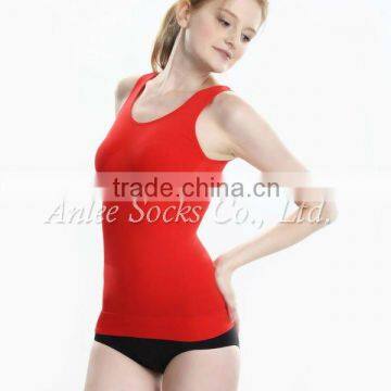 LBS-047 Seamless Vest With Pad Slimming Women Body Shaping Vest