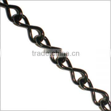 wholesale black color 8 shape chain for decoration