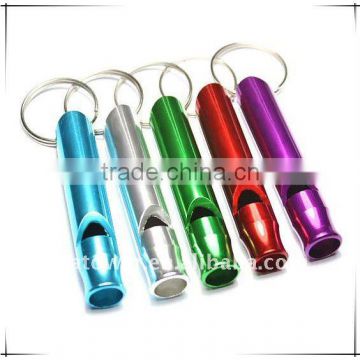 colorful whistle promotional metal whistle