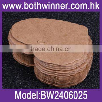 New Products Heart-shaped Waves Paper Cards Tag