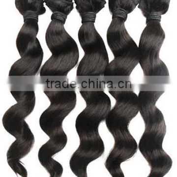 wholesale black afro curl hair extension hair weft made of pure brazilian human hair