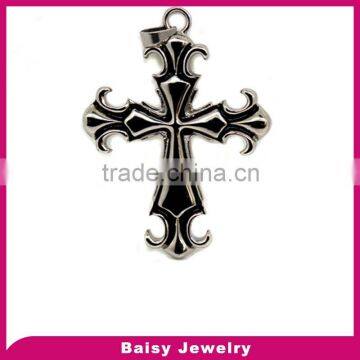 Cheap price factory stainless steel tribal cross pendant men jewelry