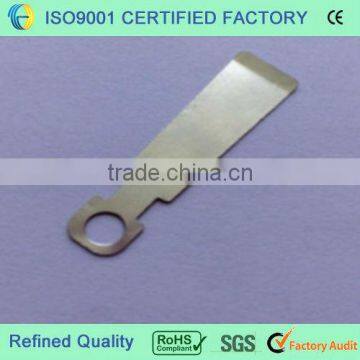 Contact plate spring