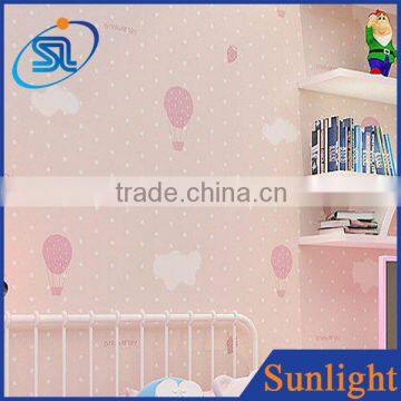 fine children's room wallpaper princess room non-woven wallpaper best kids wallpaper
