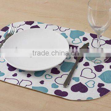 self-adhesive place mat-colorful printing