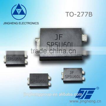 SP5U60L Low VF Schottky Diode with TO277 package