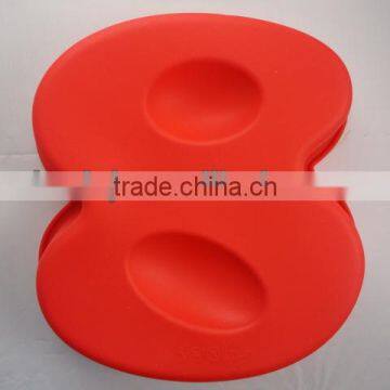Number 8 Silicone Cake Mould