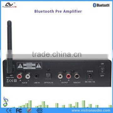 2 -Channel Digital Preamplifiers, Stereo Preamplifiers With CRC Integrated Toslink Optical, Stereo RCA, 3.5mm Audio photo-4