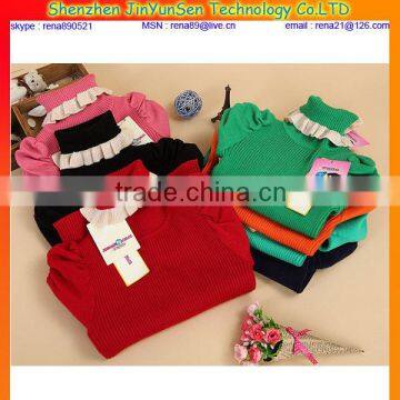 Wool Hand Knitted Winter Kid Sweater Design