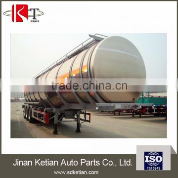 42000L oil tanker with 3 axles semi trailer