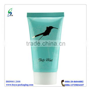 Round Cosmetic PACKING TUBE with flip top cap