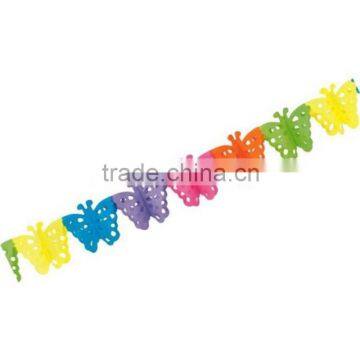 4M Summer Party Tropical Beach Decoration Rainbow Butterfly Home Garland