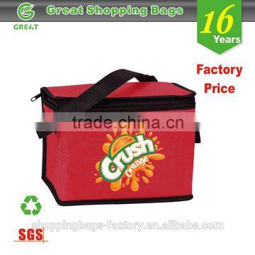 High quality promotional non woven custom production insulated cooler bag