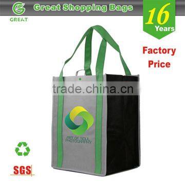 Best selling reusable grocery eco shopping bag with Reinforced Handle