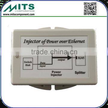 24W/48V 1 port Gigabit PoE Injector for IP Phone, IP Cam, AP, Security & Networking Devices