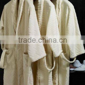 Super soft 5 star hotel bathrobe for whole sale