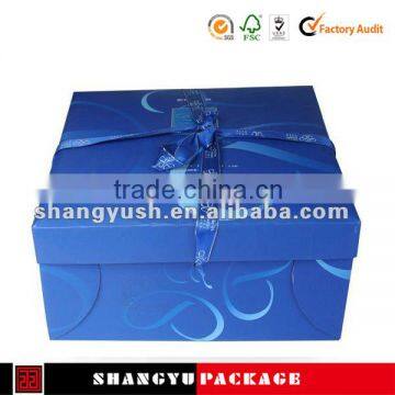 customized luxury folded cake boxes