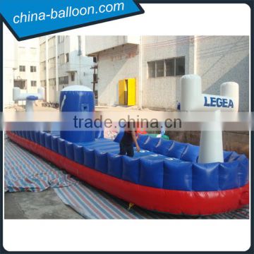 inflatable bungee run challenge/ inflatable basketball shoot game