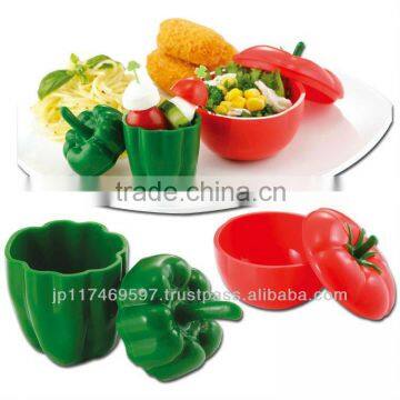 japanese kitchenware silicon vegetable cup food storage container set