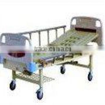 Manual single shake three fold bed