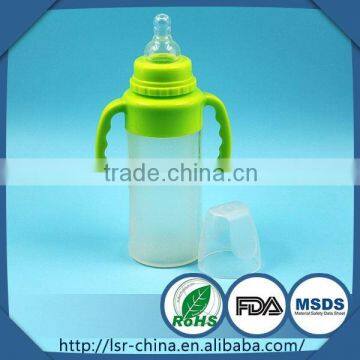 China Factory Price BPA Free Baby Feeding Silicone Biberon photo-5