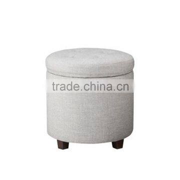 Customized design kids round storage ottoman YO7001