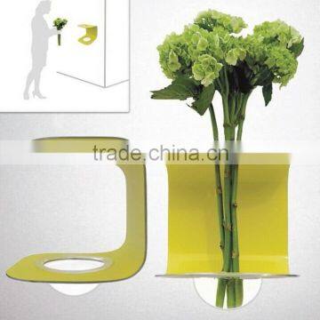 acrylic flower vase clear plant stand