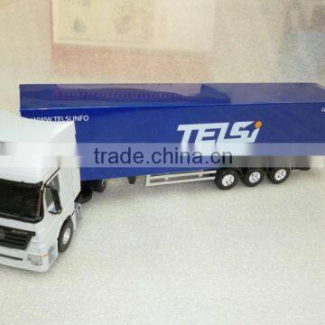 1/50 die cast metal straight container truck gifts