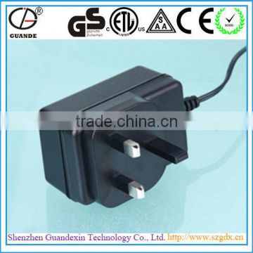 30W RoHS, CCC, TUV, CE, CB, GS, SAA, FCC and ETL Approved Universal Travel AC Power Adaptor