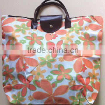 New Style Printing Ladies Folding Tote Bag. photo-6