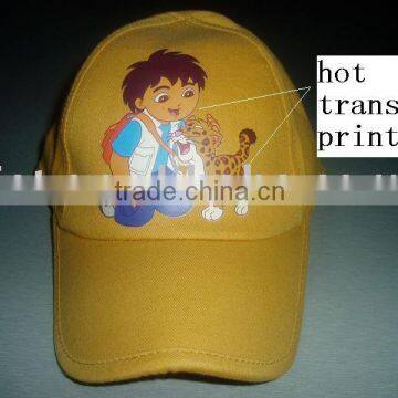 6 panel children cap