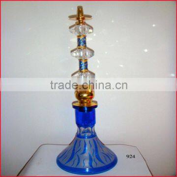 Crystal printed shisha glass hookah