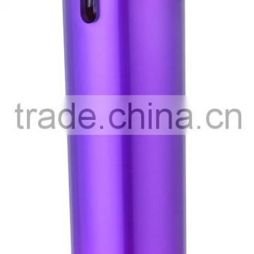 Plastic Cap Material and Acrylic Plastic Type square luxury purple color acrylic cream jar