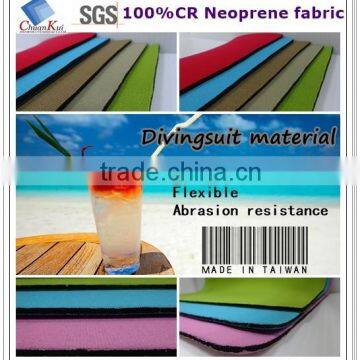 3.5 mm CR Neoprene Diving Suit Material , Neoprene Fabric