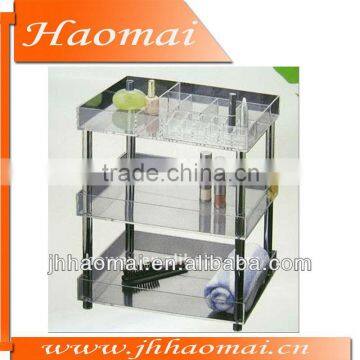 2011 new acrylic cosmetic box with wheels,acrylic stackable box,acrylic shoe box,drawer acrylic box