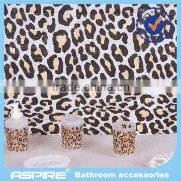 unique 6pcs ABS bath accessories