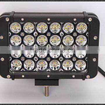 72W 4 Rows LED Work Light 12/24V Spot Flood Beam for Offroad Suv Atv photo-2
