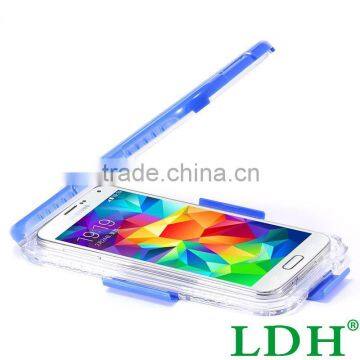 S5/ S4/ S3 Waterproof Cool Transparent Case For Samsung Galaxy S3 /S4 /S5 I9600 Phone Cover Leisure Sports Swimming Candy Capa photo-2