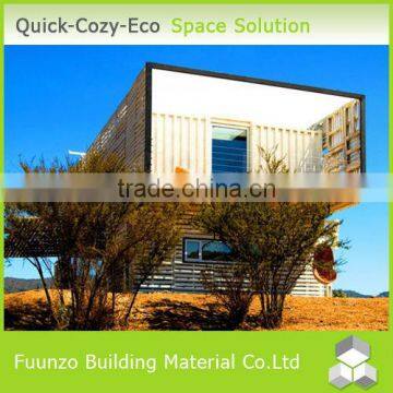 Quick Assembly Durable Two-story Prefabricated House with Equipment