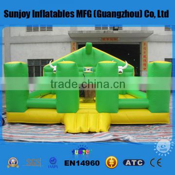 Factory price best choice amusement park inflatable mechanical animal bull ride game for sale