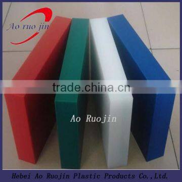 High quality 10mm PE heat resistant plastic sheet