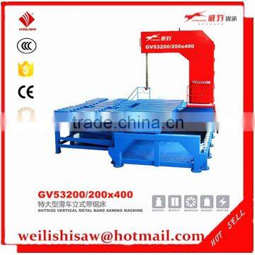 Large Vertical Metal Cut Band Saw GV53200-200x400 Vertical Metal Cut Machine